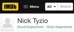 Tyz-Post-Audio-Nick-Tyzio-IMDb-page